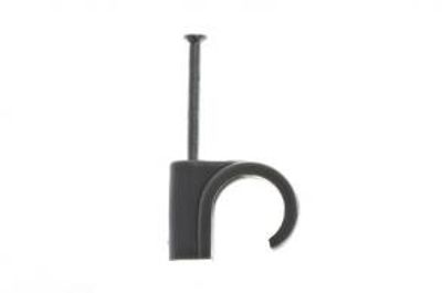 Spijkerclips 5 mm grijs 100 st. Elektroshop