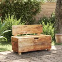 Bank 86x40x60 cm massief mahoniehout