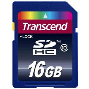 Transcend SDHC 16GB Class 10