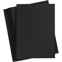 Creativ Company Gekleurd karton, a3, vel 297x420 mm, 180 gr, zwart, 100 vel/ 1 doos