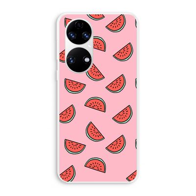 Watermeloen: Huawei P50 Transparant Hoesje