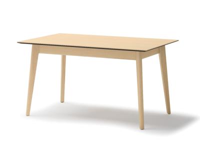 Verlengbare eettafel PLOTY 145>220 cm lichte eik