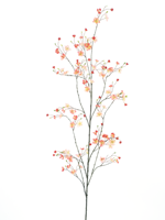 Mini daisy branch peach red 172 cm kunstbloem - Nova nature