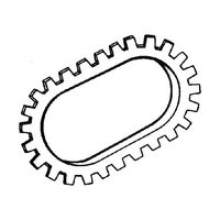 HellermannTyton G51P-B-PE-NA Stootrand Wit per meter - thumbnail