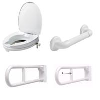 Secucare set 1 voor een veilige toilet ruimte, steun 600 mm