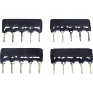 TANCAP SIP-A09-103G SIP-A09-103G Thick Film weerstand 10 kΩ THT SIP-9 0.125 W 1 stuk(s)