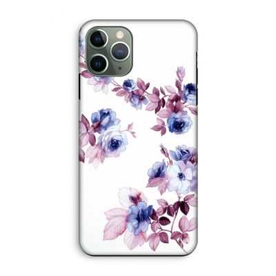 Waterverf bloemen: iPhone 11 Pro Tough Case
