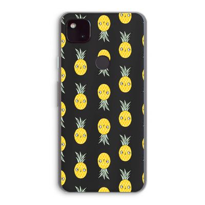 Ananas: Google Pixel 4a 5G Transparant Hoesje