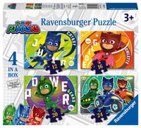 Ravensburger puzzel 4in1box 12+16+20+24 stukjes PJ Masks