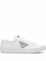 Prada baskets Cassetta Wheel - Blanc - thumbnail