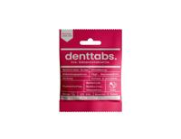 Denttabs Tandpasta tabletten - zonder fluor - aardbei