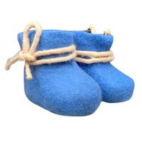 BeYoona babyslofjes vilt blauw Maat