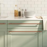 VidaXL Handvatten 10 st 480 mm roestvrij staal bronskleurig