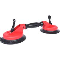 Dubbele zuigheffer, 80 kg, dubbele scharnierkop KS Tools 140.1008