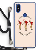 Jingle Ladies: Xiaomi Mi Mix 3 Transparant Hoesje met koord