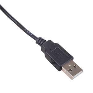 Akyga USB-laadkabel DC-stekker 5,5 mm 0.80 m Zwart AK-DC-04