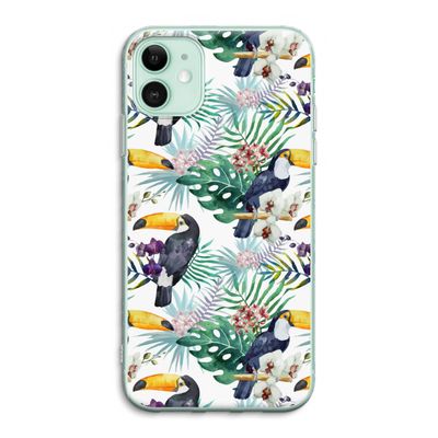 Tukans: iPhone 11 Transparant Hoesje