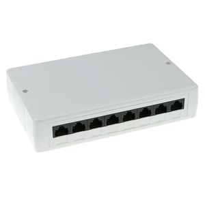 Cat 5 patchkast 8 voudig netwerkdoos opbouw 8xRJ45 FA5000