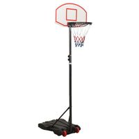 Basketbalstandaard 216-250 cm polyetheen wit - thumbnail
