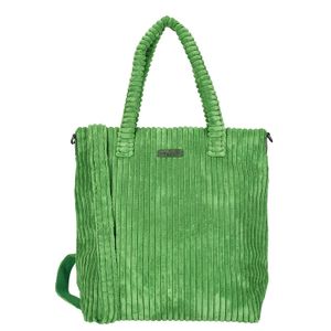 Enrico Benetti Corduroy Ribstof Shopper/Schoudertas Rosie Groen