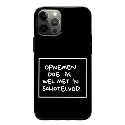 Schotelvod: iPhone 12 Pro Tough Case