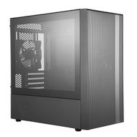 Cooler Master MasterBox NR400 Mini Tower Zwart - thumbnail