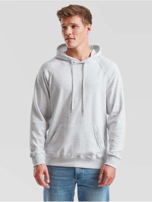 FRUIT OF THE LOOM LIGHTWEIGHT HOODED SWEAT SWEATSHIRT
