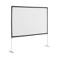 Projectorscherm - 228 x 133 cm - 16:9 - 100 inch - aluminium frame
