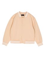 Emporio Armani Kids veste bomber à patch logo - Tons neutres