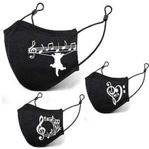 Man 1 PC Sportmaskers Masker Afdrukken Traditioneel Formele avonden Lightinthebox