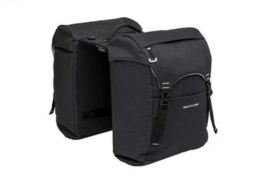 Newlooxs New looxs sports dubbele fietstas zwart/grijs
