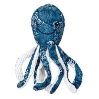 Hondenknuffel polyester pluche octopus
