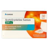 Sanias Acetylcysteine 200mg 30 Sachets