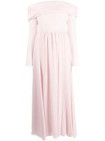 Giambattista Valli Georgette fully-pleated dress - Rose