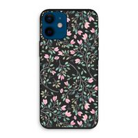 Sierlijke bloemen: iPhone 12 mini Biologisch afbreekbaar hoesje