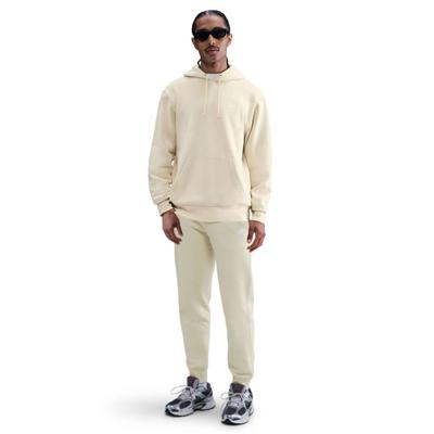 Nike Sportswear Club Fleece Joggingpak Hooded Lichtbeige Wit Nike Sportswear Club Fleece Joggingpak Hooded Lichtbeige Wit