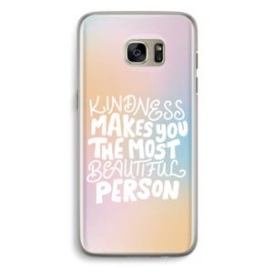 The prettiest: Samsung Galaxy S7 Edge Transparant Hoesje