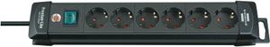 Verdeeldoos 6v+ra m.schakelaar 3m kabel