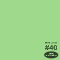 Savage Achtergrondrol Mint Green (nr 40) 1.35m x 11m