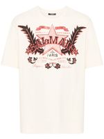 Balmain t-shirt à imprimé Western - Tons neutres