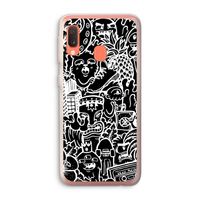 Vexx Black Mixtape: Samsung Galaxy A20e Transparant Hoesje