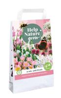 Tas pink friends roze/wit 50 bollen