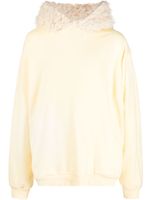 Marni hoodie en fourrure artificielle - Jaune