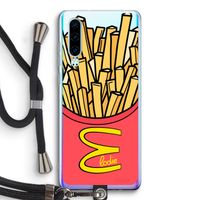 McElodie: Huawei P30 Transparant Hoesje met koord