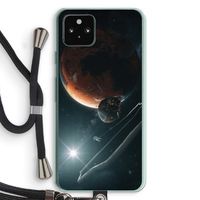 Mars Renaissance: Pixel 5a 5G Transparant Hoesje met koord