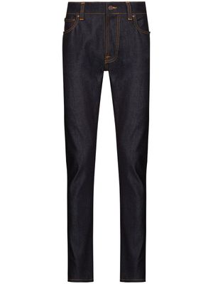 Nudie Jeans jean slim Lean Dean Dry - Bleu