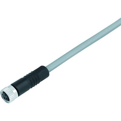 binder 77 3406 0000 20004-0200-20 Sensor/actuator connector, geassembleerd Aantal polen (sensoren): 4 Bus, recht 2 m 1 stuk(s)