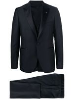 Tagliatore costume à veste à simple boutonnage - Bleu