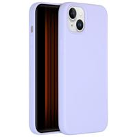 Accezz Liquid Silicone Backcover iPhone 15 Plus Telefoonhoesje Paars Accezz Liquid Silicone Backcover iPhone 15 Plus Telefoonhoesje Paars