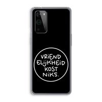 Vriendelijkheid: OnePlus 9 Pro Transparant Hoesje